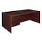 Regency Pedestal Desk Legacy 71" Single Pedestal Desk, Mahogany, Mahogany LSP7135MH - alternate 1